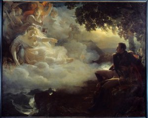 Allegorie des Zustands Frankreichs vor der Rückkehr Napoleons Bonaparte aus dem Ägyptenfeldzug (1798-1801) von Jean Pierre Franque