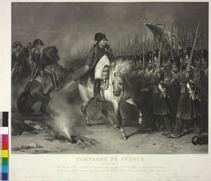 Kaiser der Franzosen Napoleon I. Bonaparte von Jean Pierre Marie Jazet