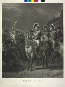 König von Frankreich Karl X.