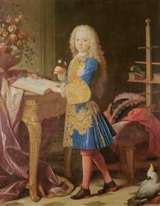 Porträt von Charles von Bourbon, ca. 1725-35