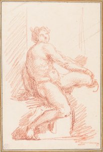 Ignudo von der Sixtinischen Kapelle Decke