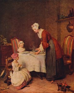 Grace oder Le Bénédicité von Jean Baptiste Simeon Chardin