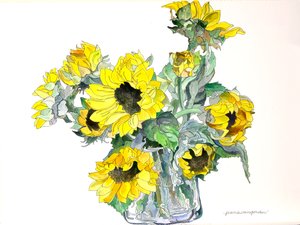 Sonnenblumen, 2002