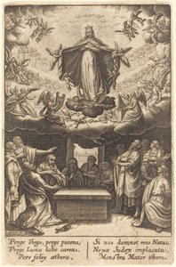 Die Himmelfahrt der Jungfrau von Jean Waldor after Jacques Callot