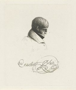 Porträt von Constant Polari von Jean Zacherie Mazel