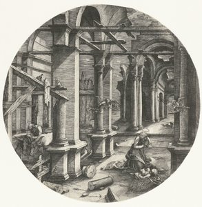 Die Heilige Familie in Bethlehem