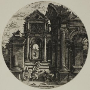 Das Jesuskind Johannes der Täufer