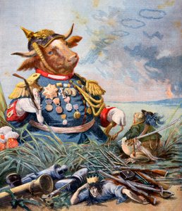 Der Frosch und der Ochse, 1893 von Jean de la Fontaine