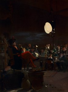 Abendkurs, ca. 1881 von Jean or Jehan Georges Vibert