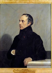 Porträt von François Pierre Guillaume Guizot, Minister und Historiker