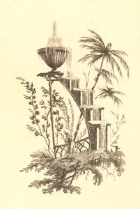 Chinesischer Brunnen mit Treppe