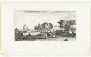 Ansicht der Dôme des Invalides in Paris von Jeanne Françoise Ozanne