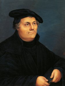 Porträt von Martin Luther von Jeanne Henriette Rath