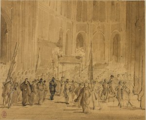 Krönung eines Prinzen von Jehan Georges Vibert