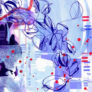 Abstrakte Stadt-Botanicals
