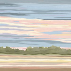 Pastellhorizontglühen von Jenna Alheit