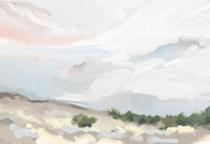 Heiterer Wüstenhimmel von Jenna Alheit