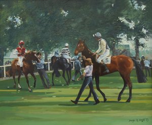 Das Paddock, Windsor-Rennen von Jennifer Wright