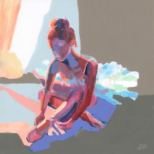 Sitzende Ballerina
