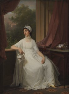Porträt von Gertrud Hage, geb. Heitmann von Jens Juel