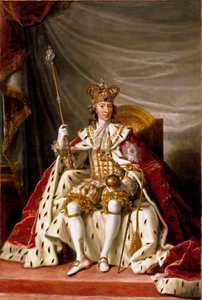 Porträt von König Christian VII. von Dänemark, 1789