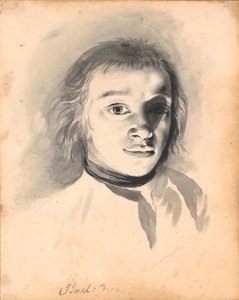 Selbstporträt bei künstlichem Licht von Jens Juel