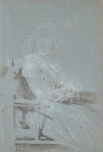 Studie zum Porträt von Ulrike Elenora Wedel Jarlsberg, geborene Brockdorff von Jens Juel
