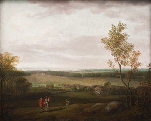 Blick auf das Land bei Jægerspris