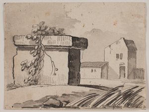 Ruine und Haus
