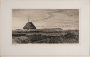 Hütte auf der Heide