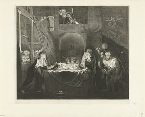 Anbetung der Hirten von Jeremias Falck