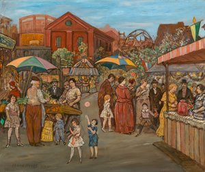 Italiener im Jefferson Park, 1934