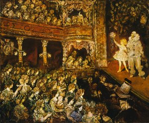 Das Kindertheater, ca. 1925 von Jerome Myers
