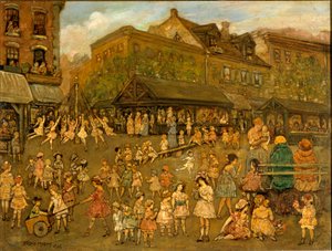 Das Feld der Freude, 1920 von Jerome Myers