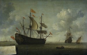 Die Ankunft der Royal Charles