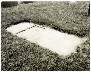 Charlotte Temple Grabstein im Trinity Churchyard, New York, USA, ca. 1905-25 von Jessie Tarbox Beals