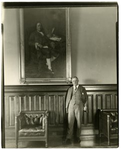 Ehemaliger Postminister, Harry S. New, um 1905-37