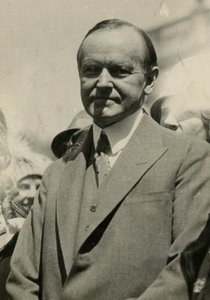 Präsident Coolidge, 1924 von Jessie Tarbox Beals