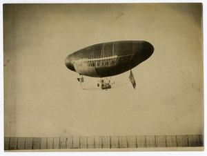 Luftschiff "Ville de St Mande" von Jessie Tarbox Beals