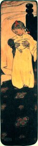 Kleines Mädchen mit Puppe von Jessie Willcox Smith