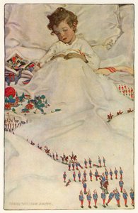 Das Land der Gegenpane (Farblithografie) von Jessie Willcox Smith