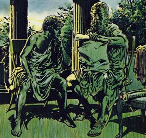 Philipp engagierte Aristoteles, um seinen Sohn zu unterrichten