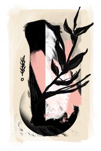 Moderne botanische Abstraktion