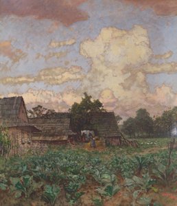 Bauernhof in Schlesien von Jindřich Tomec