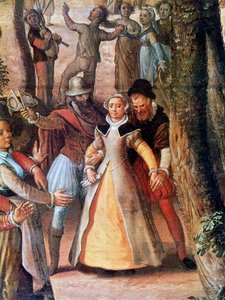 Ländliche Feier (Detail)