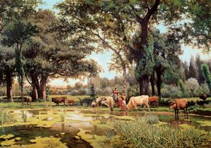 Sommer. Nationalmuseum für Kunst von Katalonien