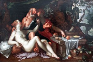 Lot und seine Töchter