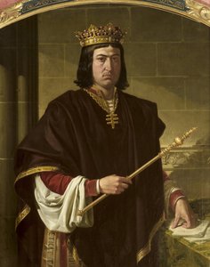 Porträt von König Ferdinand II. von Aragon von Joachin Dominguez Becquer