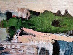 Abstrakte ruhige Landschaft