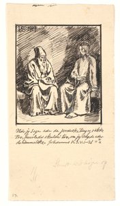 Christus und Nikodemus